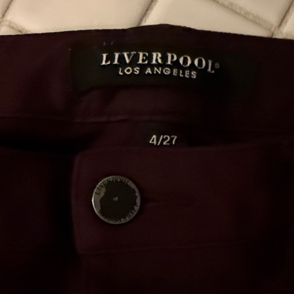 Liverpool Los Angeles Leggings/Jeggings in aubergine. Worn about 5-6 times - Picture 2 of 6